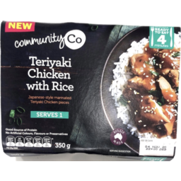 Photo of Community Co Teriyaki Chicken with Rice