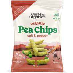 Photo of Ceres Organics Pea Chips Salt & Pepper