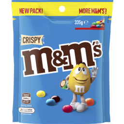 Photo of M&Ms Crispy Chocolates Bag 335g
