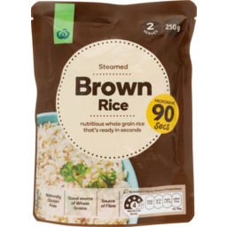 Photo of WW Microwave Rice Brown 250g