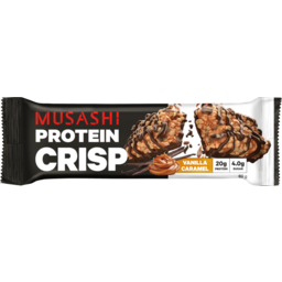 Photo of Musashi Protein Crisp Bar Vanilla Caramel 60g
