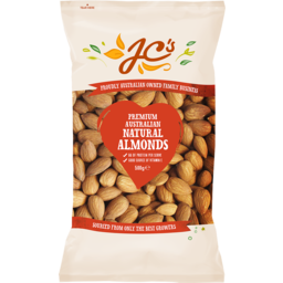 Photo of Jc's Almonds Natural 500gm