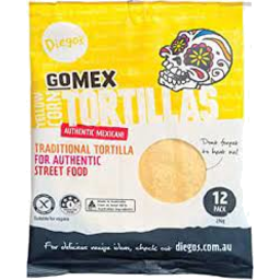 Photo of Diego's Gomex Yellow Corn Tortillas 12pk