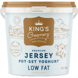 Photo of Kings Creamery Jersey Low Fat Yoghurt