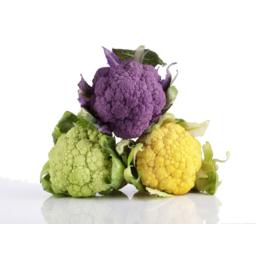Photo of Cauliflower Purple/Orange/Green Multicoloured Organic