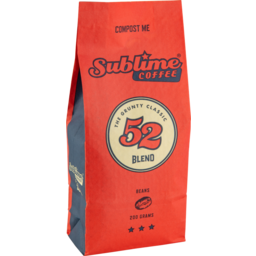 Photo of Sublime Coffee 52 Blend Beans