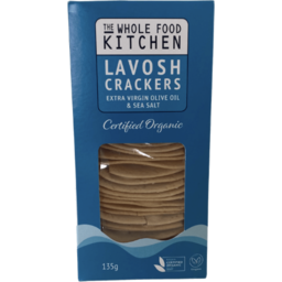 Photo of Whole Food Kitchen Lavosh Crackers - Extra Virgin Olive Oil & Sea Salt