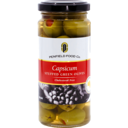 Photo of Penfield Food Co Stuffed Green Olives Capsicum 240g