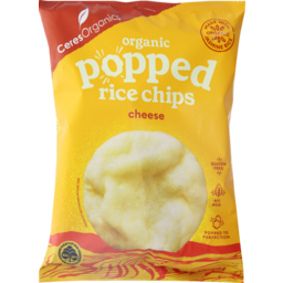 Photo of Ceres Organics Popped Rice Chips Cheese 100g
