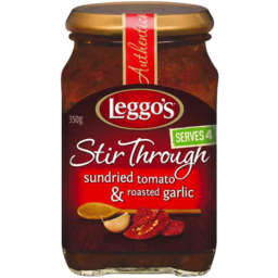 Photo of Leggos Stir Through Pasta Sauce Sundried Tomato & Roasted Garlic 350gm