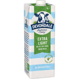 Photo of Devondale Milk Skim UHT 1L