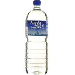 Photo of Aussie Natural Spring Water In Plastic Bottle 1.5l