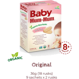 Photo of Baby Mum Mum Organic Rice Rusks