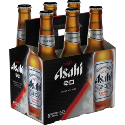 Photo of Asahi Super Dry Bottle 330ml 6pk