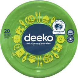 Photo of Deeko Dinner Plates 20 Pack 