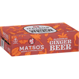 Photo of Matso's Ginger Beer Can Carton (24)