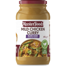 Photo of Masterfoods Slow Cooker Chicken Curry Mild Stove Top Cooking Sauce