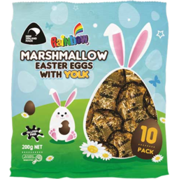 Photo of Rainbow Marshmallow Eggs Foiled 10 Pack