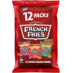 Photo of French Fries Multipack 12 Pack 222g