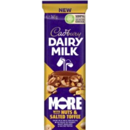 Photo of Cadbury Dairy Milk More with Nuts & Salted Toffee 165gm