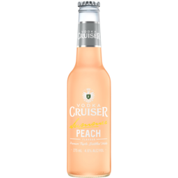 Photo of Vodka Cruiser Summer Peach 4.6% Bottle 275ml
