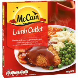 Photo of Mccain Red Box Dinner Lamb Cutlet And Gravy