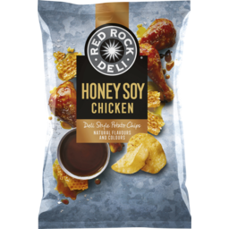 Photo of Red Rock Deli Potato Chips Honey Soy Chicken 90g 