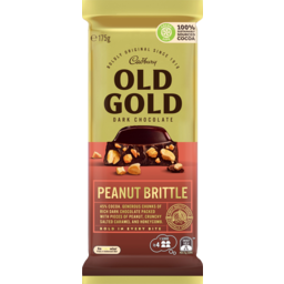 Photo of Cadbury Old Gold Peanut Brittle Chocolate Block