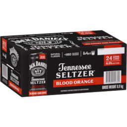Photo of Jack Daniel's Tennessee Blood Orange Seltzer Cans