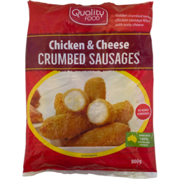 Photo of Frozen Crumbed Chicken Cheese Sausage