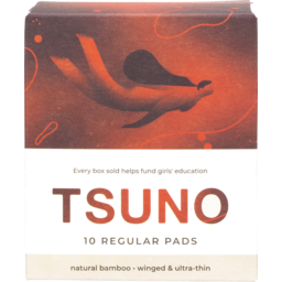 Photo of TSUNO Natural Pads Reg (Winged Ultra Thin) 10
