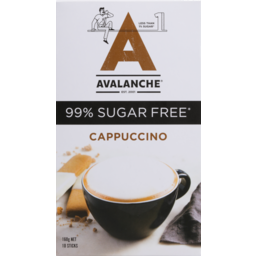 Photo of Avalanche Coffee Mix Cappuccino 99% Sugar Free 10 Pack