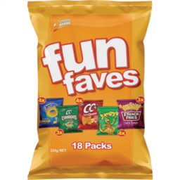 Photo of Fun Faves Variety Mp 18 324gm