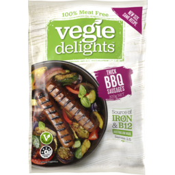 Photo of Vegie Delights Vegan Thick BBQ Sausages 300g