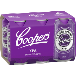 Photo of Coopers XPA Can 375ml 6pk