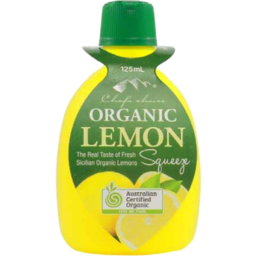 Photo of CHEFS CHOICE:CC Lemon Juice Organic Italy 125ml