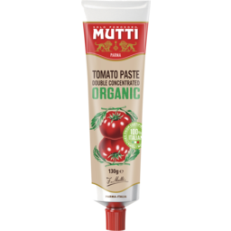 Photo of Mutti Organic Tomato Paste Double Concentrated 130g