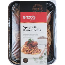 Photo of Enzo's Spaghetti & Meatballs 350g