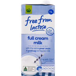 Photo of WW Free From Gluten Lactose Full Cream 1L