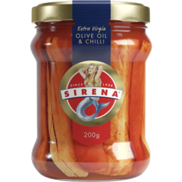 Photo of Sirena Premium Tuna Fillets In Olive Oil & Chilli 200g