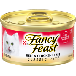 Photo of Fancy Feast Cat Food Classic Pate Beef & Chicken Feast 85g