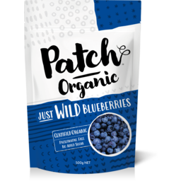 Photo of Patch Organic Wild Blueberries 500gm