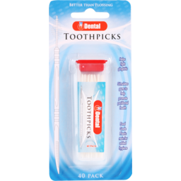 Photo of Dental Toothpicks 40 Pack