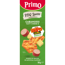 Photo of Primo BBQ Lovers Cabanossi Tasty Cheese & Shapes