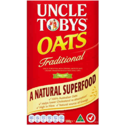 Photo of Uncle Tobys Oats Traditional Rolled Oats For Porride 500g