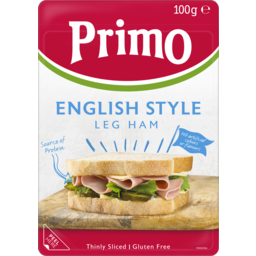 Photo of Primo Thinly Sliced Premium English Ham 100gm
