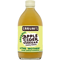 Photo of Caroline's Organic Apple Cider Vinegar 500mL