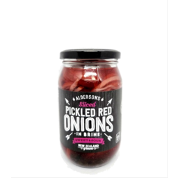 Photo of Aldersons Sweet & Sour Pickled Red Onions