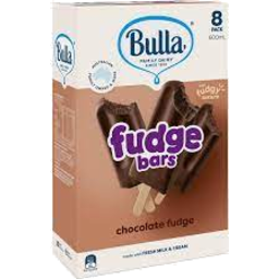 Photo of Bulla Chocolate Fudge Bars 8 Pack