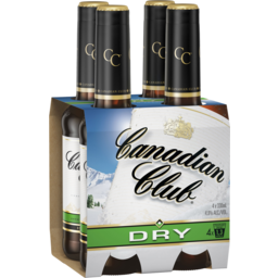 Photo of Canadian Club Whisky & Dry Stubbies